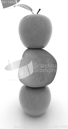 Image of Spa still life from apples 
