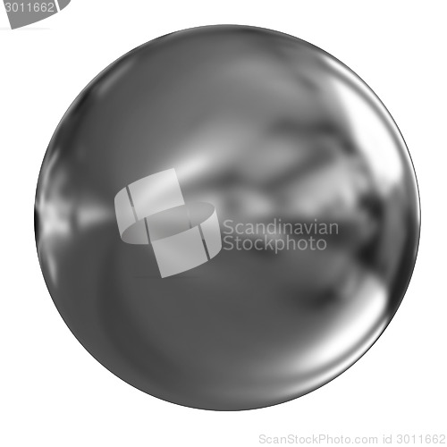 Image of Gold Ball 3d render