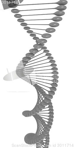 Image of DNA structure model 