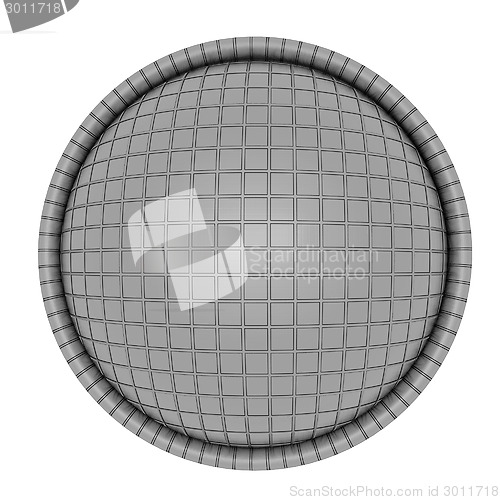 Image of Gold Ball 3d render 