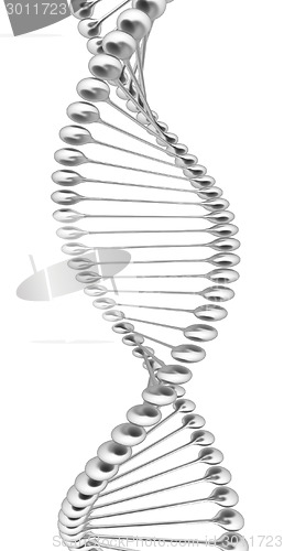 Image of DNA structure model 