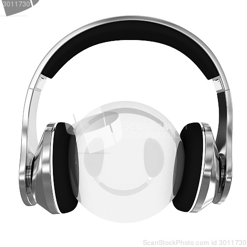 Image of Gold headphones icon 