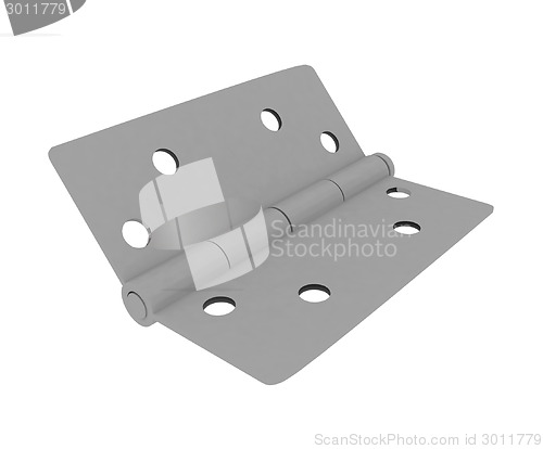 Image of assembly metal hinges