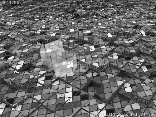 Image of Abstract mosaic urban background 