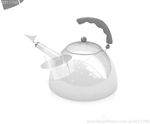 Image of Glossy metall kettle