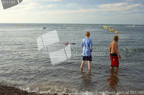 Image of Children on the beach