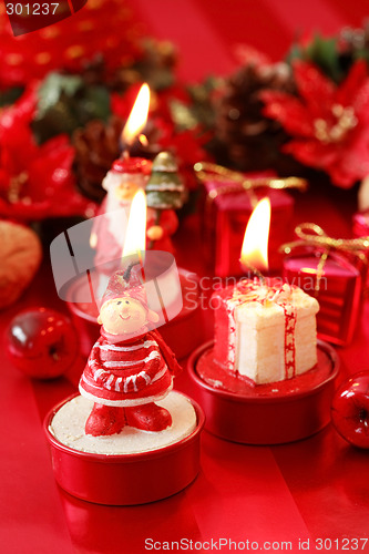 Image of Christmas candles