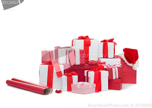 Image of christmas presents and decoration