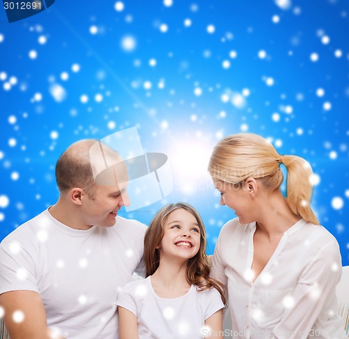 Image of happy family at home