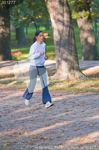 Image of Running girl
