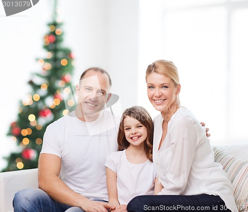 Image of happy family at home