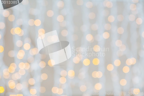 Image of blurred glden lights background