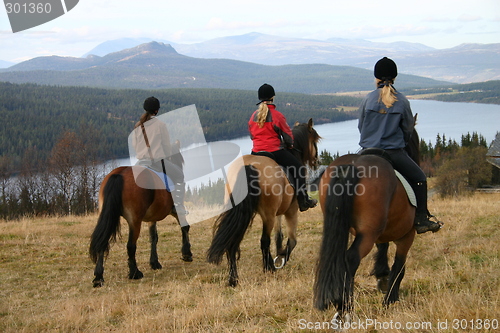 Image of Three riders