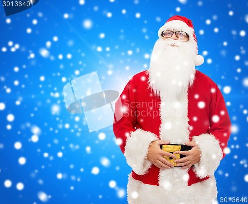 Image of man in costume of santa claus