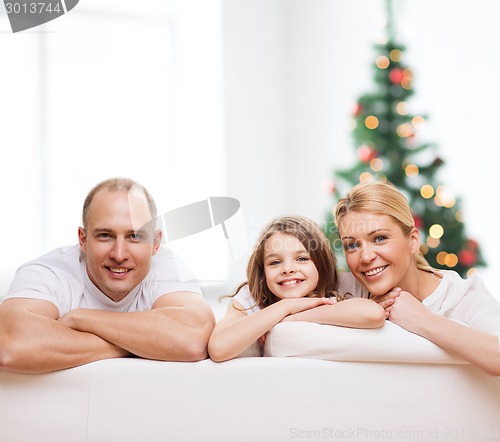 Image of happy family at home