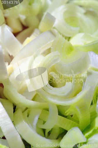 Image of Sliced leeks