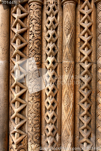 Image of Budapest column patterns