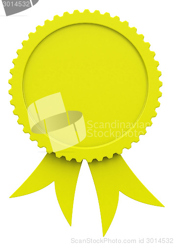 Image of the yellow medal