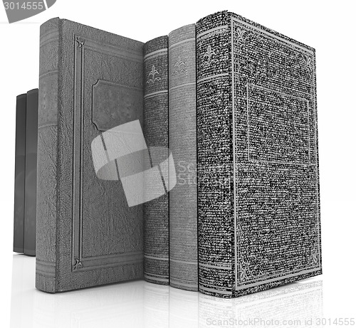 Image of The stack of books