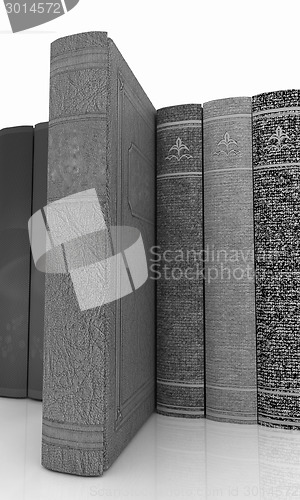 Image of The stack of books