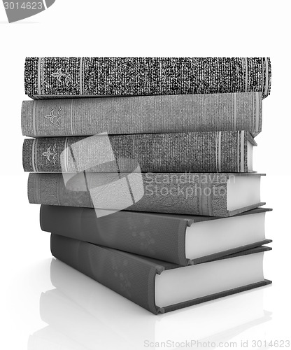 Image of The stack of books