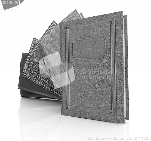Image of The stack of books