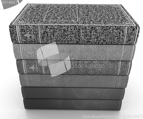 Image of The stack of books 