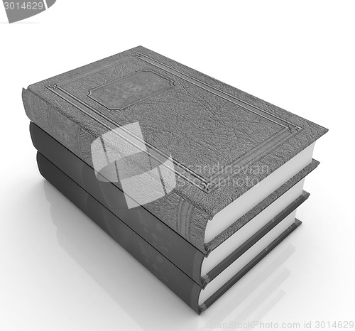 Image of The stack of books 