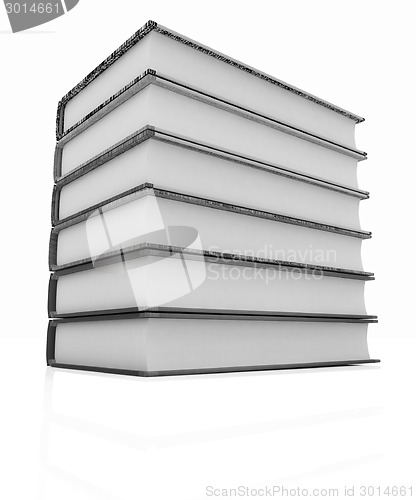 Image of The stack of books