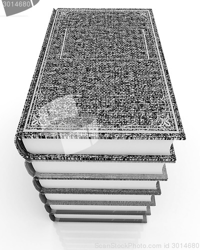 Image of The stack of books