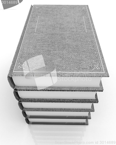 Image of The stack of books 