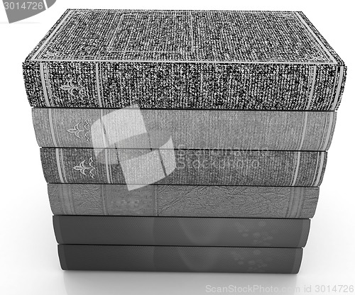 Image of The stack of books