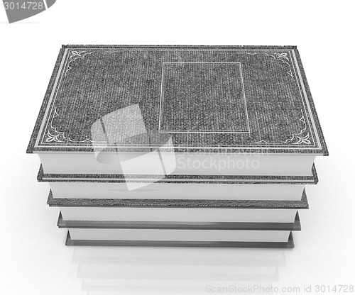 Image of The stack of books 