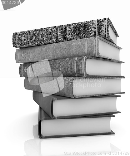 Image of The stack of books