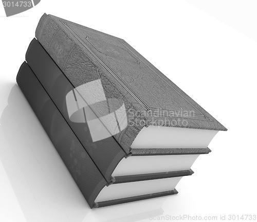 Image of The stack of books 