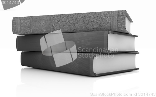 Image of The stack of books