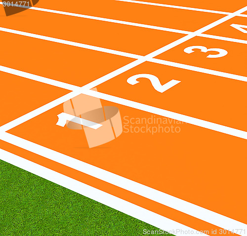 Image of the running track