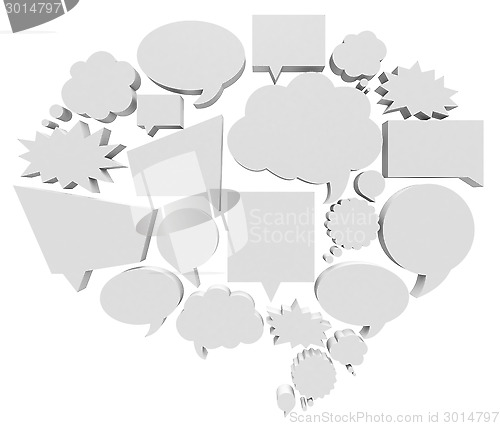 Image of the speech bubbles