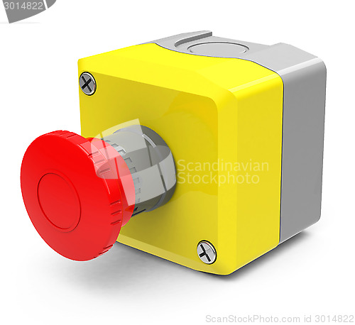 Image of emergency stop button