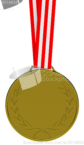 Image of the golden medal