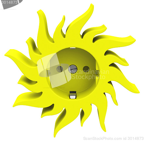 Image of the sun socket
