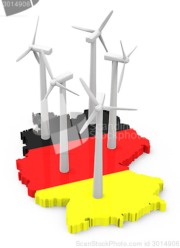 Image of windenergy in germany