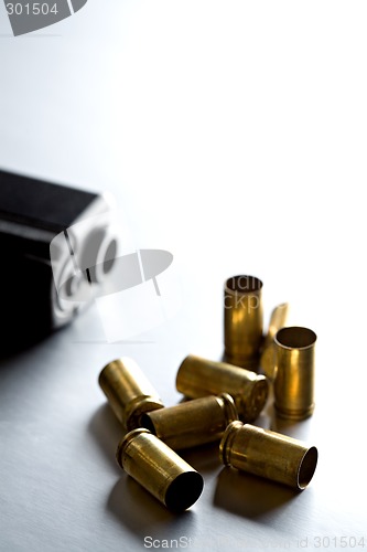 Image of bullets with gun