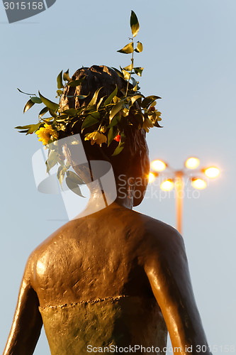 Image of Contemporary statue in Wroclaw, Poland