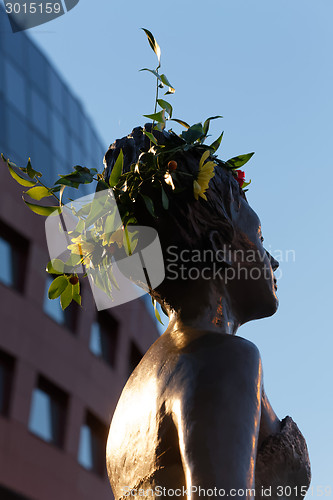 Image of Contemporary statue in Wroclaw, Poland