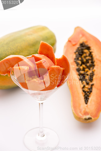 Image of A succulent juicy snack - the Pawpaw fruit
