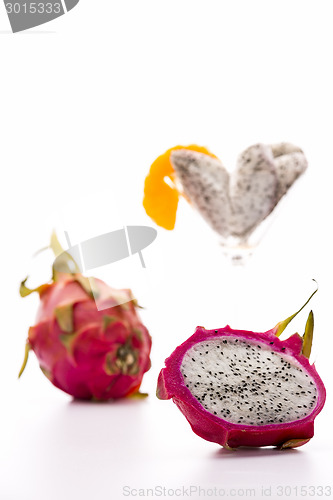 Image of Dragonfruit for dessert
