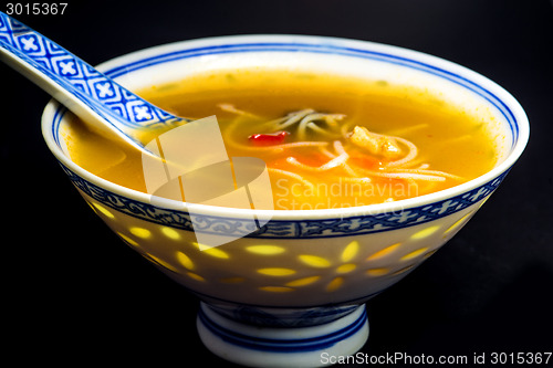 Image of Asian noodle soup