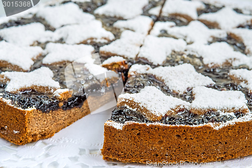 Image of cake of the austrian town Linz