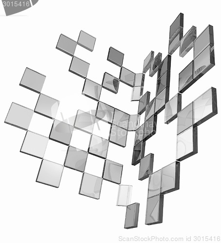 Image of Square frame background - Design Concept 